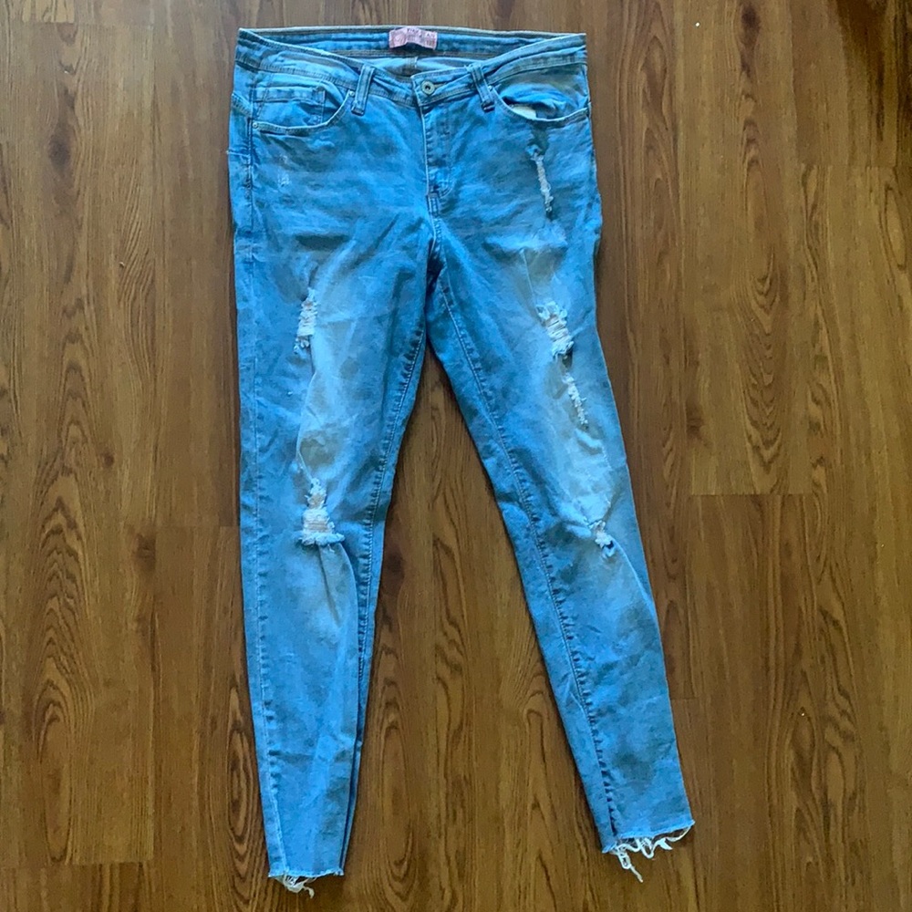 Distressed/Ripped (Wax) Jeans